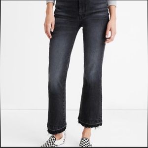 Madewell Rivet & Thread Cali Demi-Boot Jeans in Kagin Wash Size 31